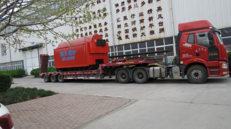 3月26日公司4吨蒸汽锅炉发货